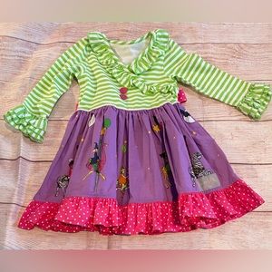 Eleanor Rose Carousel Dress, Size 3/4